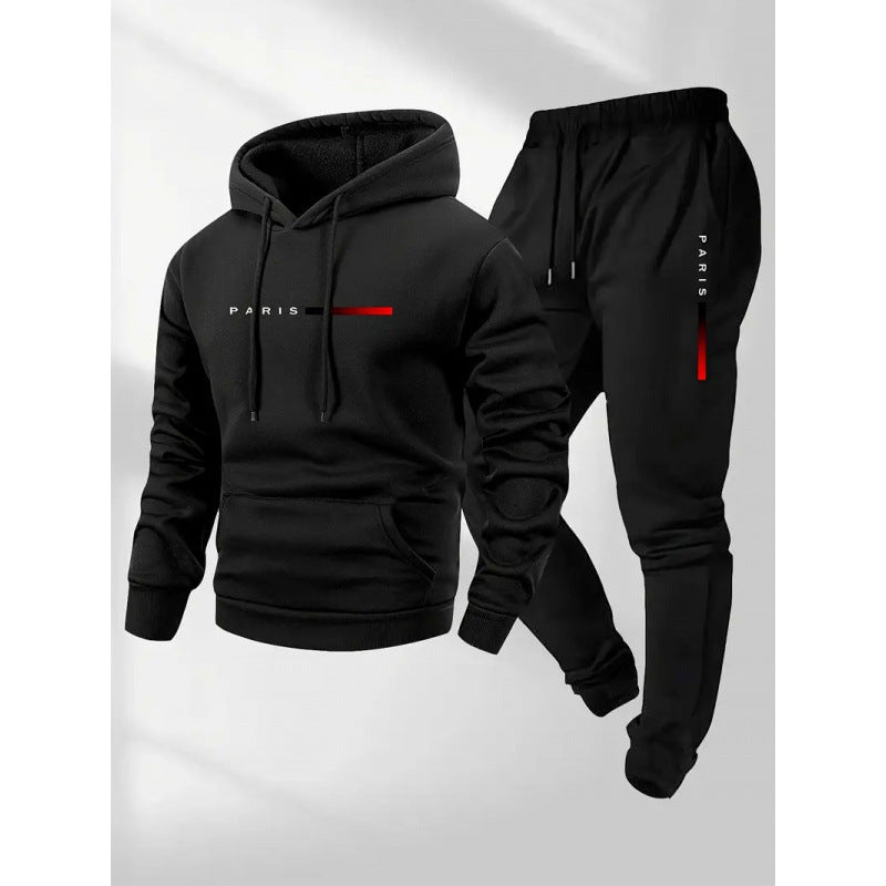 Ensemble de Sweat à Capuche et Pantalon de Jogging Sportif pour Femmes Echoarchiv