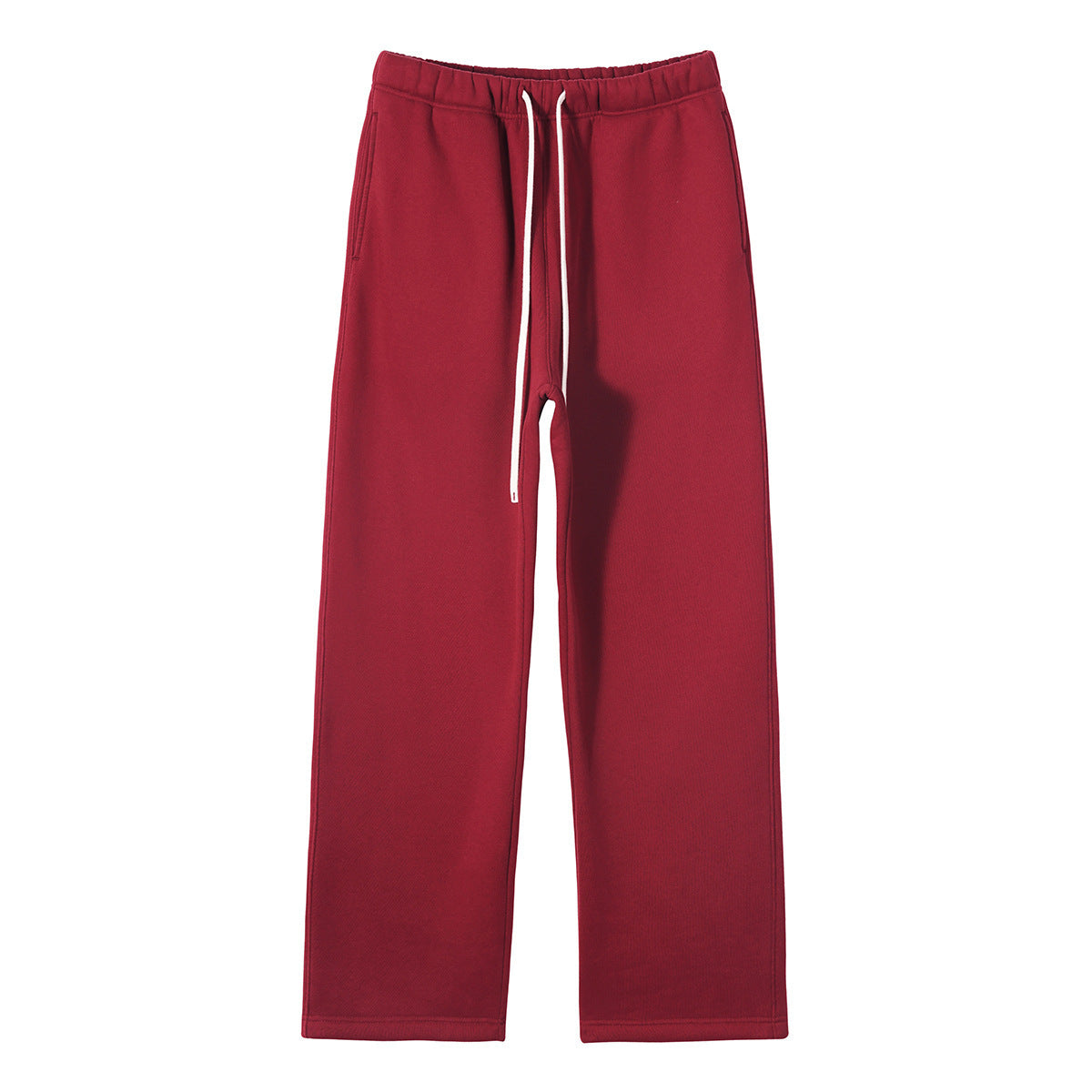 Pantalon de détente large pour femmes avec ceinture de confort élastique, cordon de contraste et jambe droite Echo Archiv