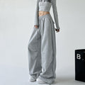 Pantalon de jogging large pour femmes avec jambe extra large et taille à cordon en French Terry Echo Archiv
