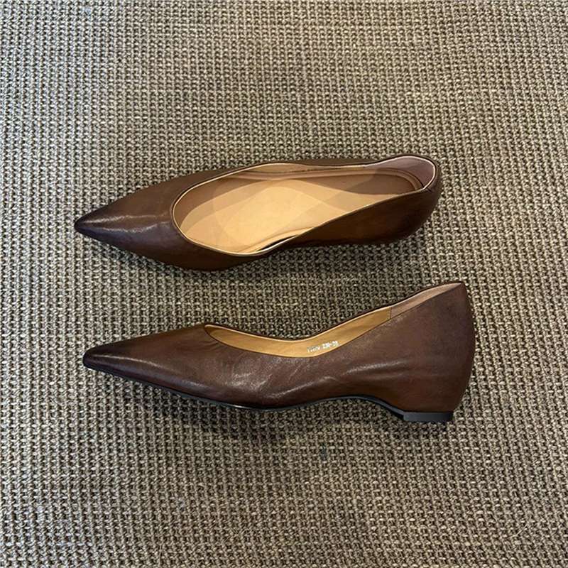 Ballerines pointues élégantes pour femmes R&B