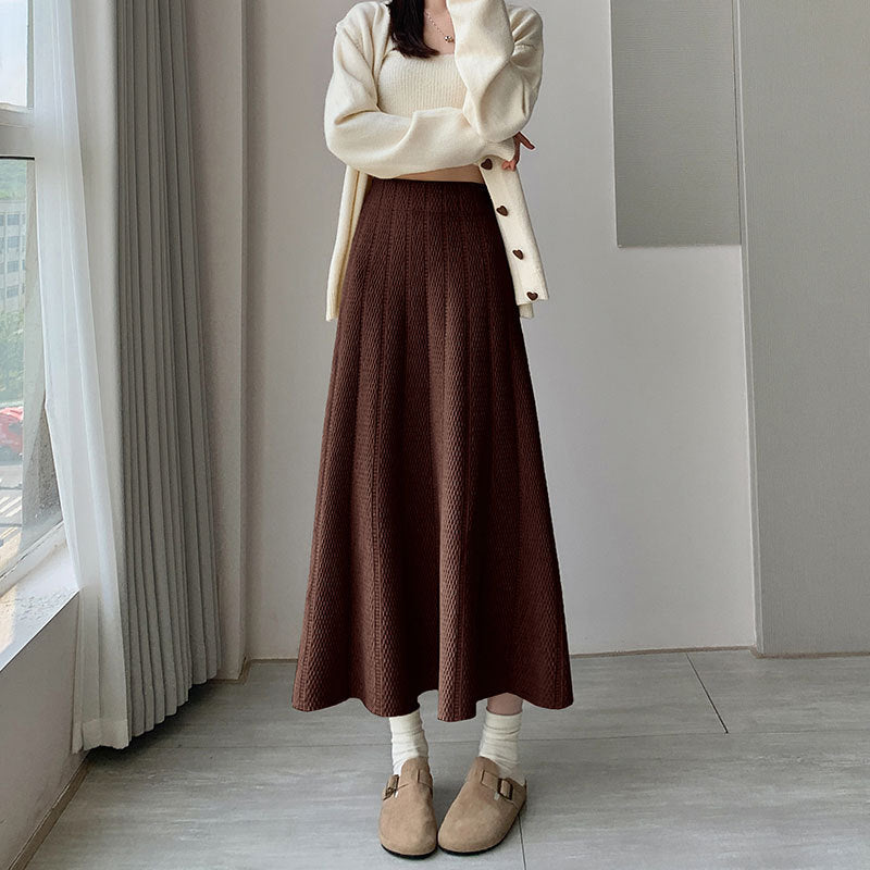 Jupe en tricot ample pour femmes