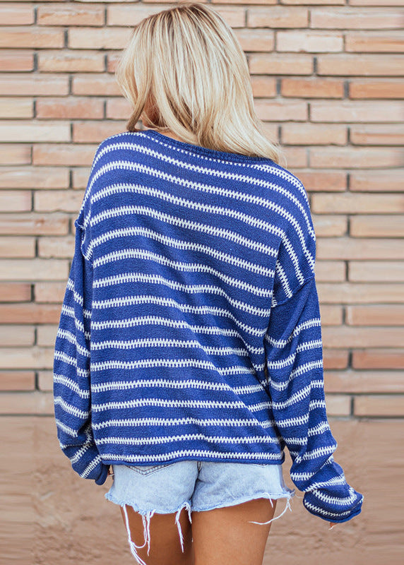 Pull en maille décontracté