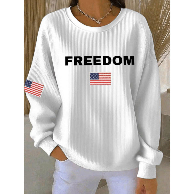 Sweat-shirt confortable pour femmes avec inscription marquante Echoarchiv