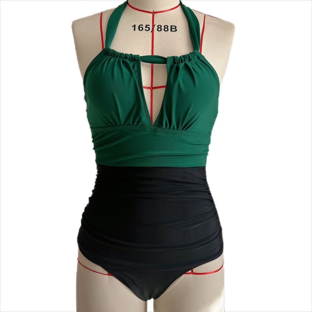 Maillot de bain une pièce élégant de haute qualité pour femme avec un design flatteur à volants Echo Archiv