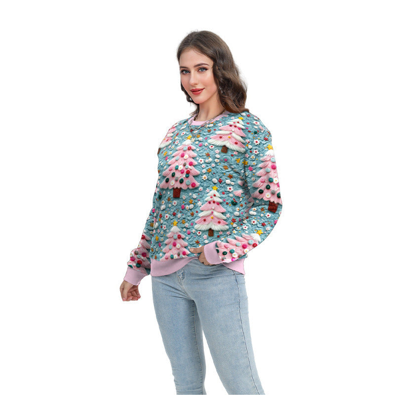 Sweat-shirt de Noël Amusant pour Femmes Echoarchiv