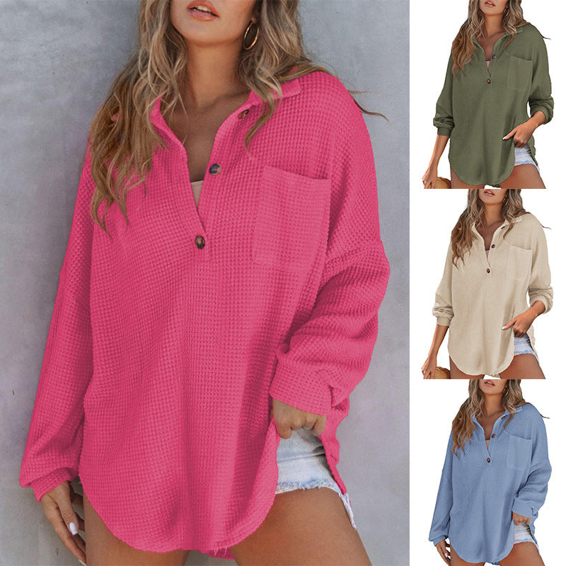 Chemise décontractée et confortable grande taille