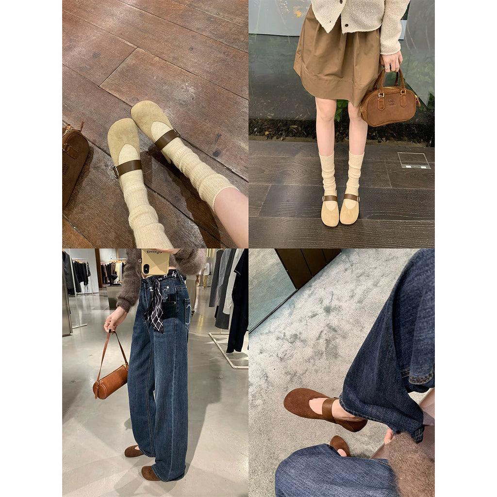 Mocassins à brides confortables pour femmes avec une coupe élégante et une semelle intérieure confortable R&B