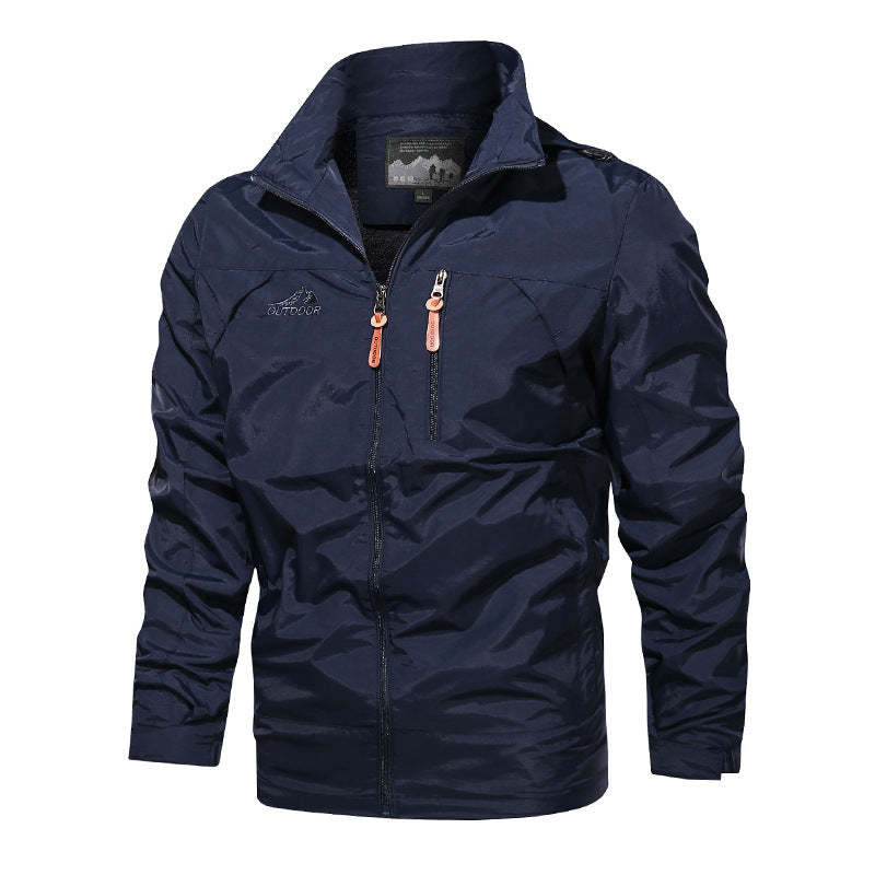 Veste d'extérieur légère pour hommes Windbreaker avec revêtement déperlant et doublure en mesh respirant Echo Archiv