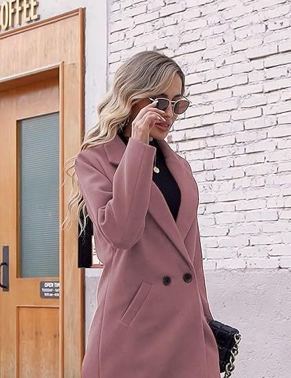 Manteau en Laine Élégant pour Femmes