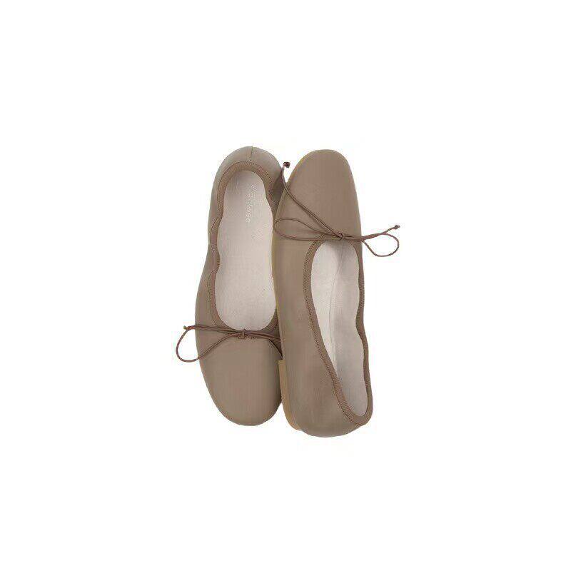 Ballerines pour femmes avec construction de sangle élastique et semelle intérieure confortable R&B