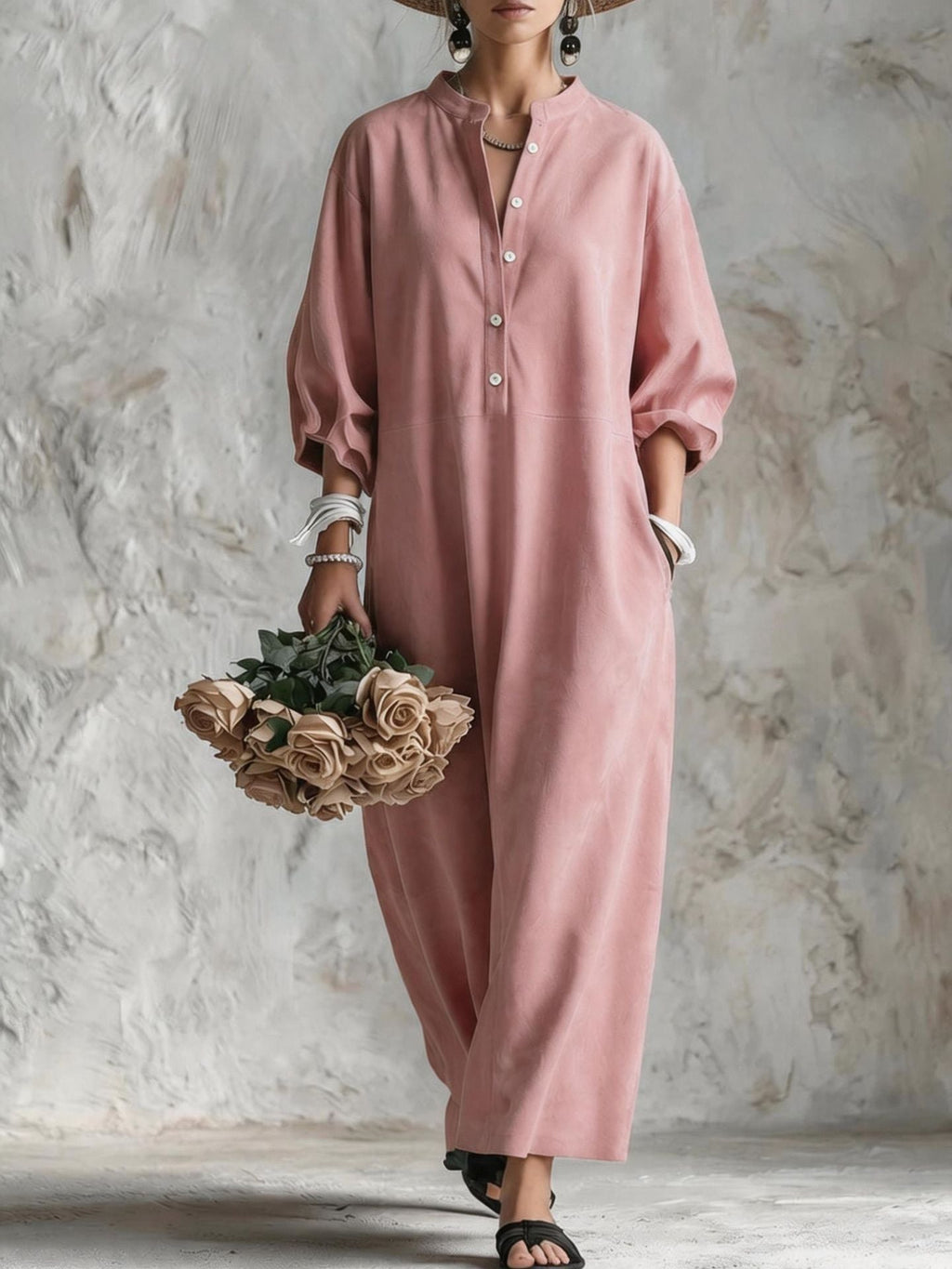 Robe Maxi Décontractée Femme