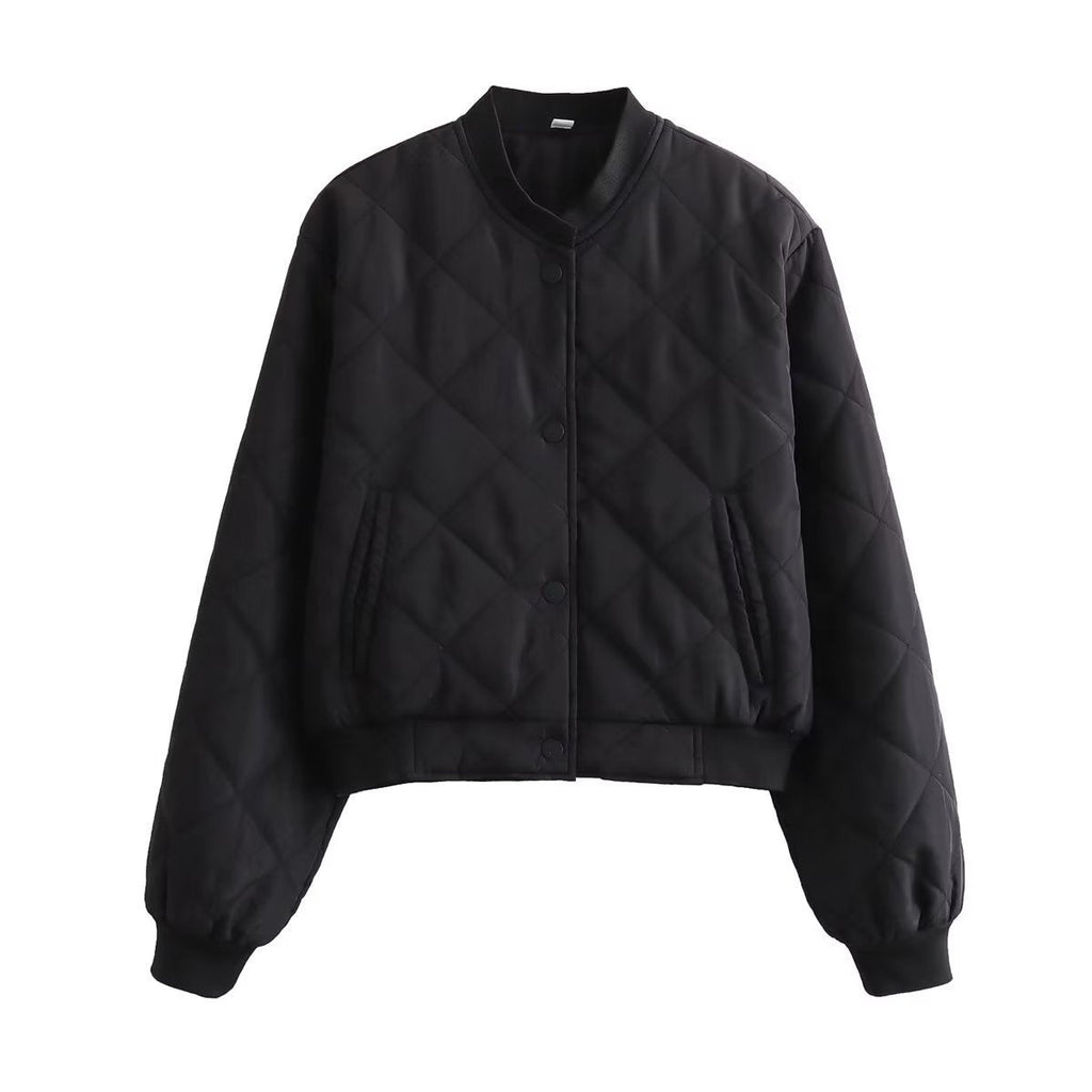 Veste matelassée à motifs pour femmes