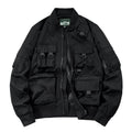 Veste bomber utilitaire multifonctionnelle pour hommes avec de nombreuses poches, détails en D-ring et coque en nylon coupe-vent Echo Archiv
