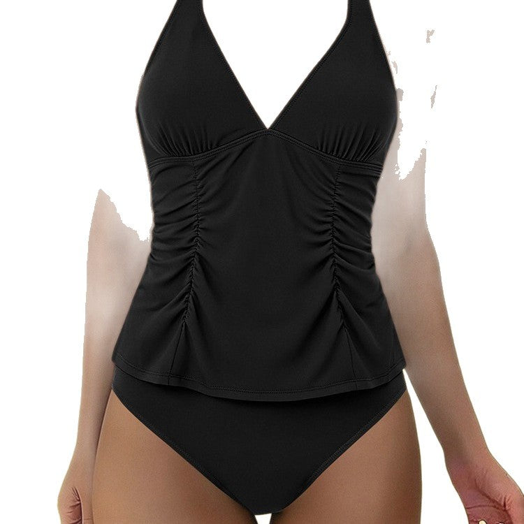 Ensemble de tankini pour femmes avec haut flatteur et slip taille haute Echo Archiv