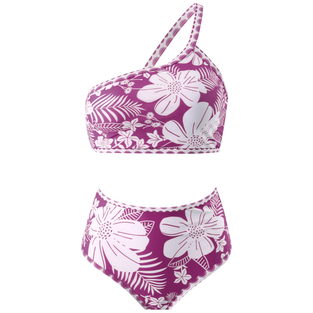 Jupe maxi femme avec imprimé floral et taille élastique Drune