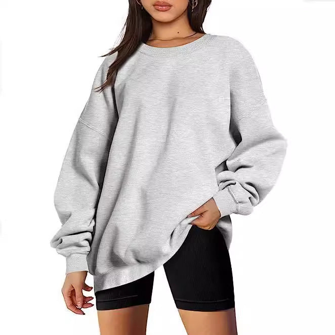 Pull oversize pour femmes avec épaules tombantes et bords côtelés Echo Archiv