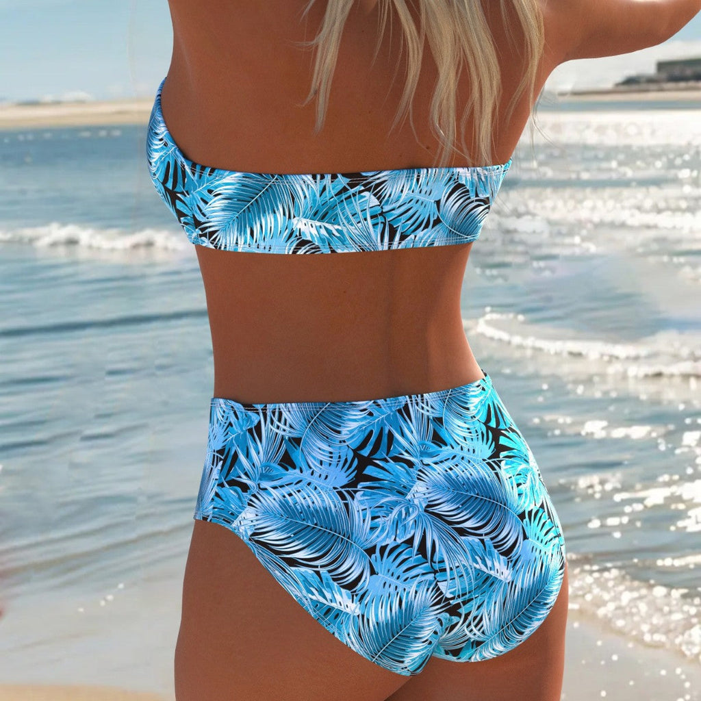 Bikini Balconette Femme avec design floral et bretelles réglables R&B