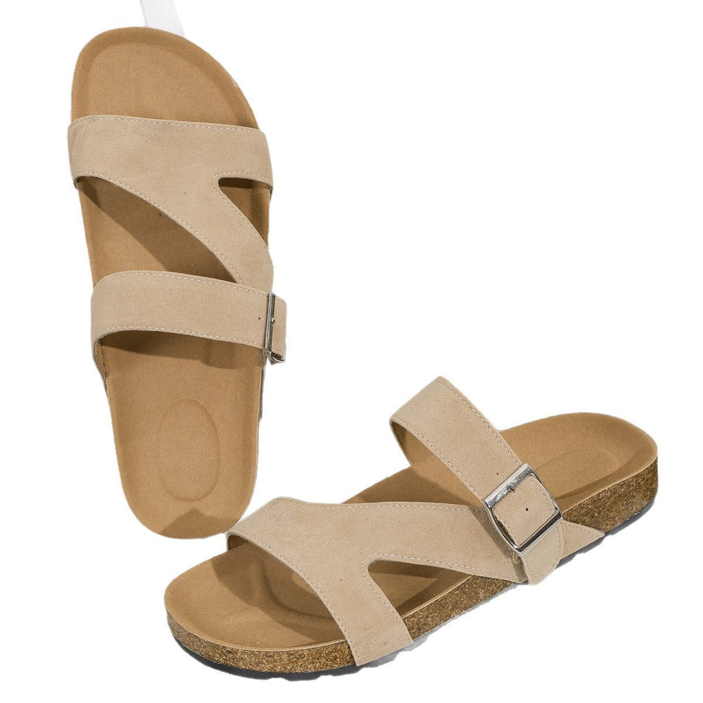Sandales confortables pour femmes avec des brides réglables et semelle anatomique R&B