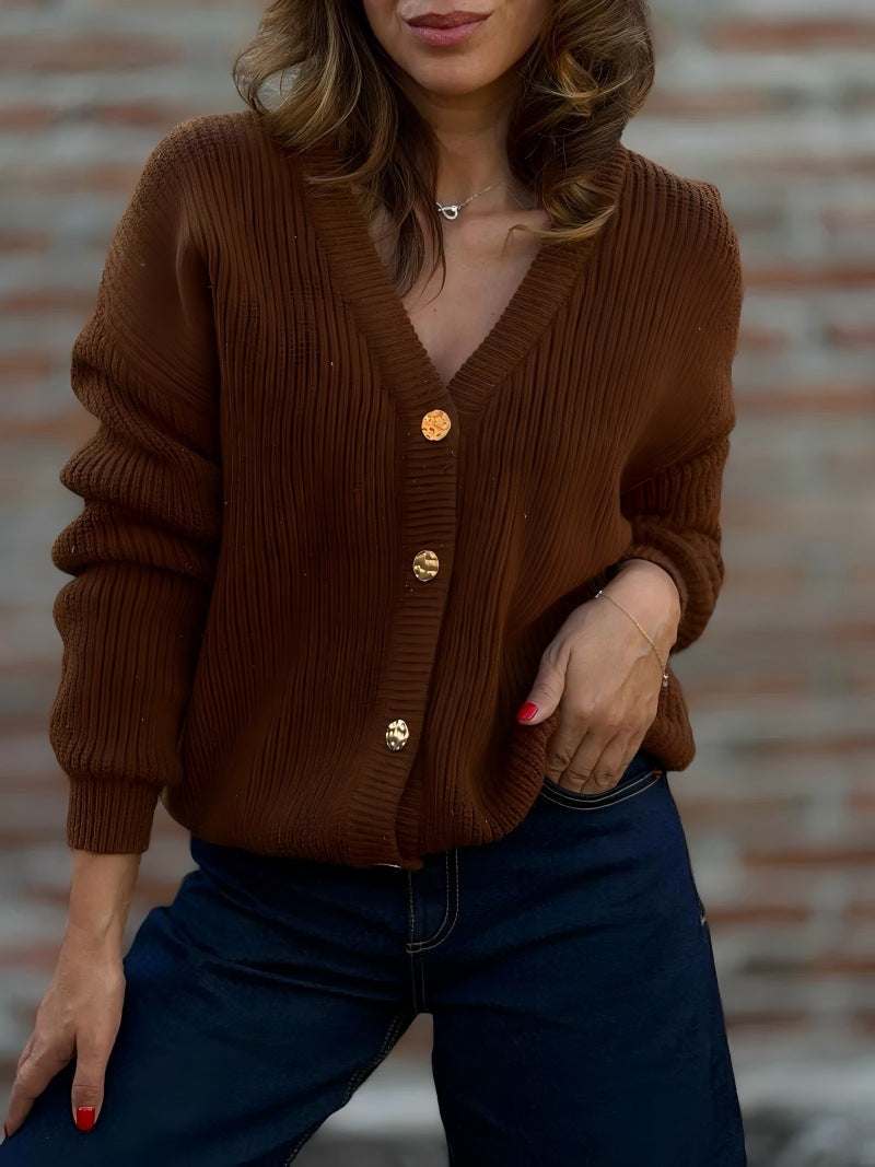 Cardigan en Tricot Douillet pour Femmes