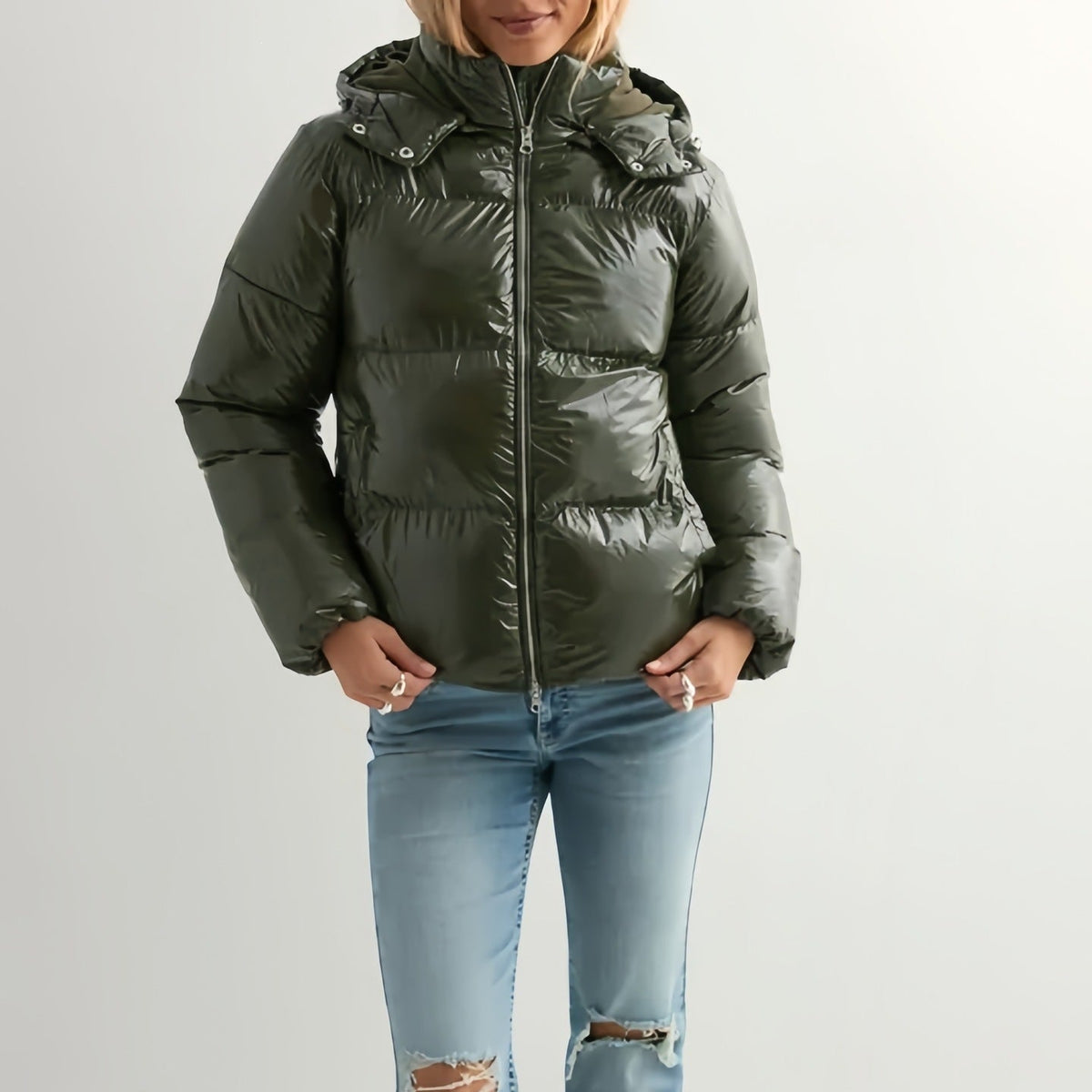 Veste d'hiver en duvet pour femmes