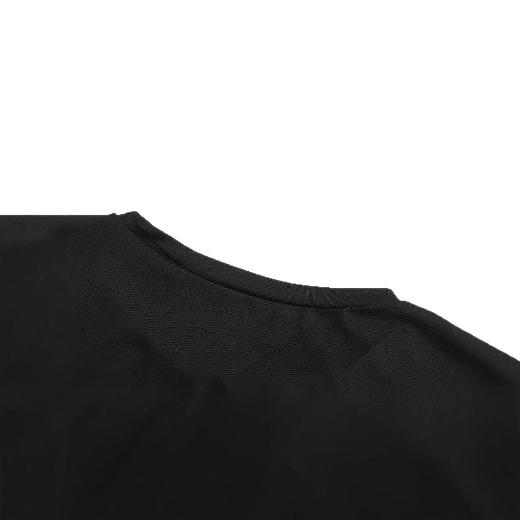 Robe sweat oversize pour femmes avec imprimé squelette d'Halloween, mélange de coton doux et col rond côtelé Echo Archiv