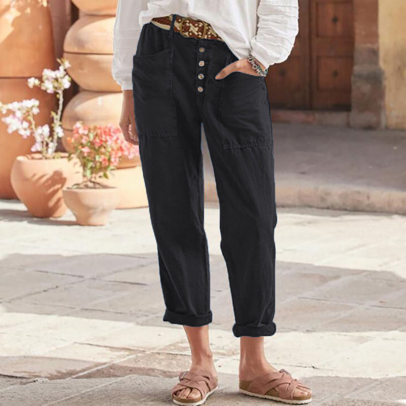 Jiselle™ Pantalon de Confort Quotidien