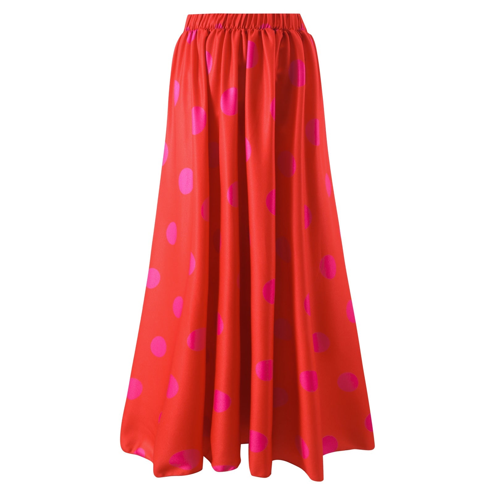 Jupe maxi femme à pois modernes Drune