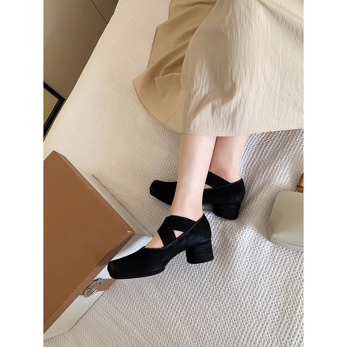 Chaussures à lacets confortables pour femmes R&B