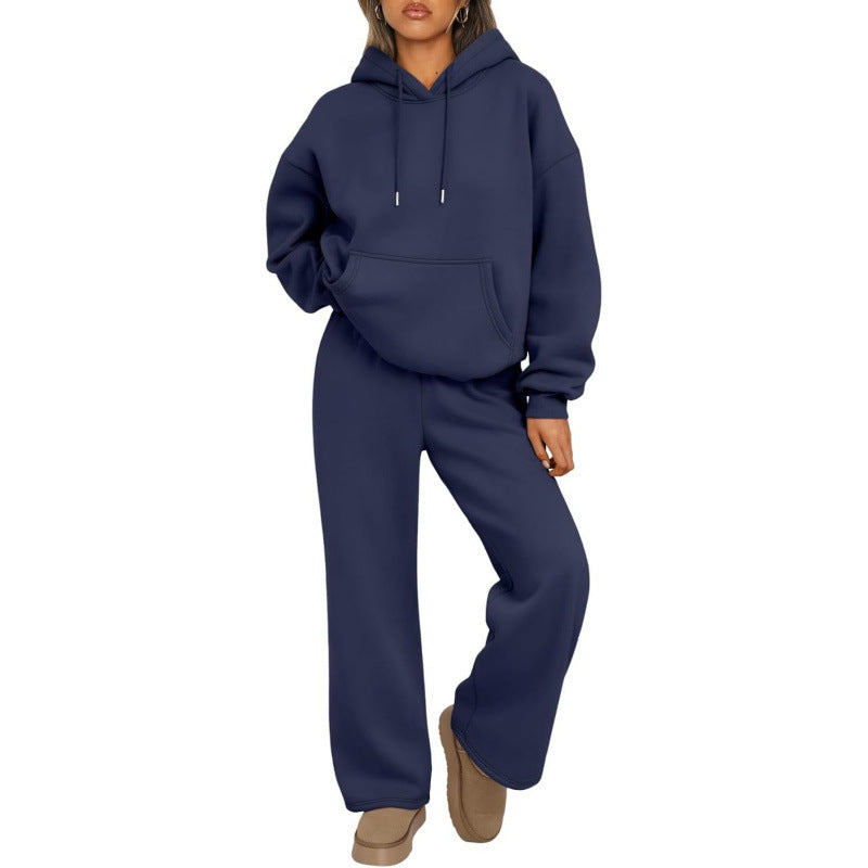 Ensemble de jogging surdimensionné confortable pour femmes Echoarchiv