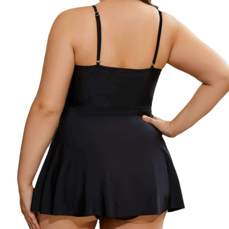 Maillot de bain femme à encolure cache-cœur avec design floral R&B