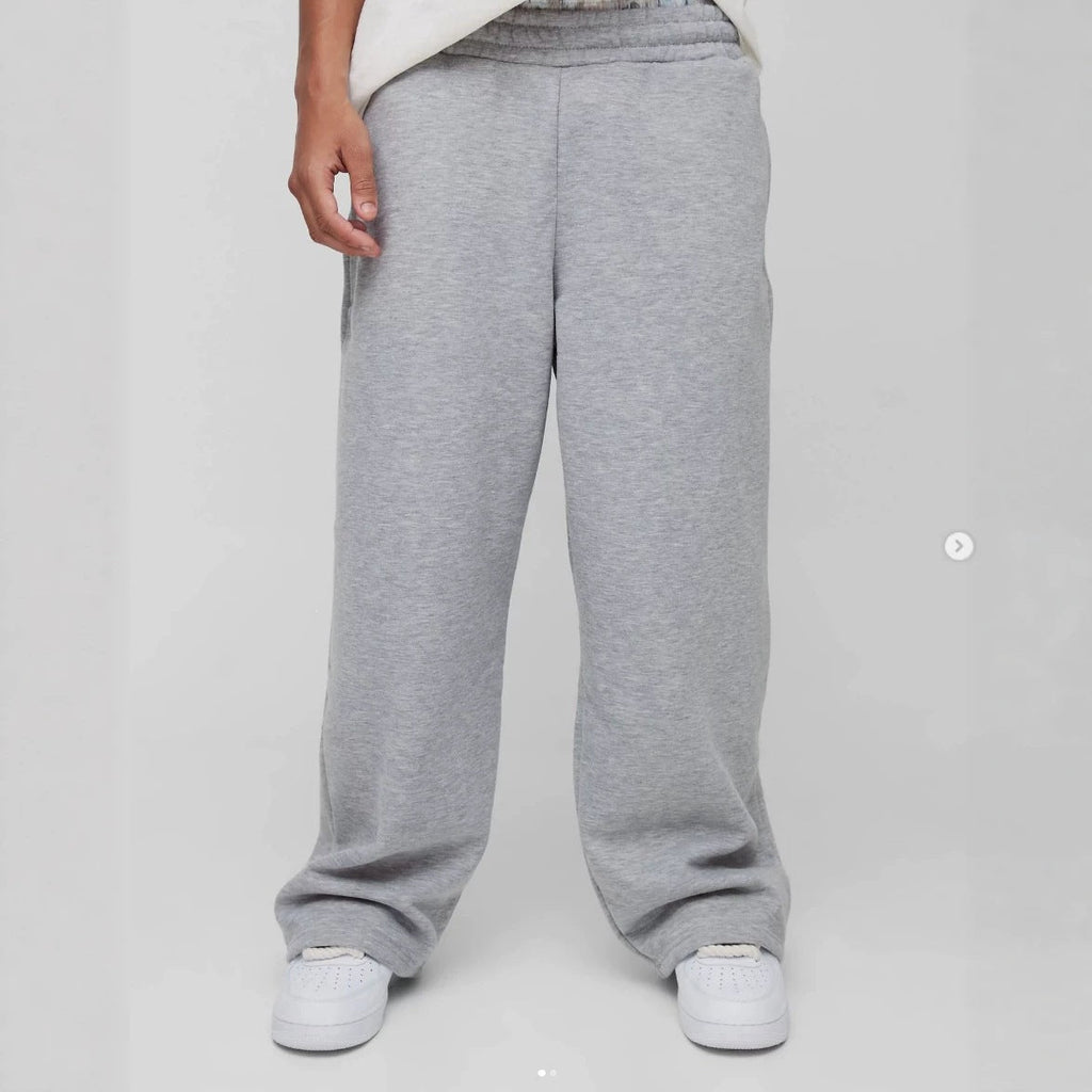 Pantalons de survêtement unisexes en molleton avec ceinture de confort élastique, jambe droite et poches latérales Echo Archiv