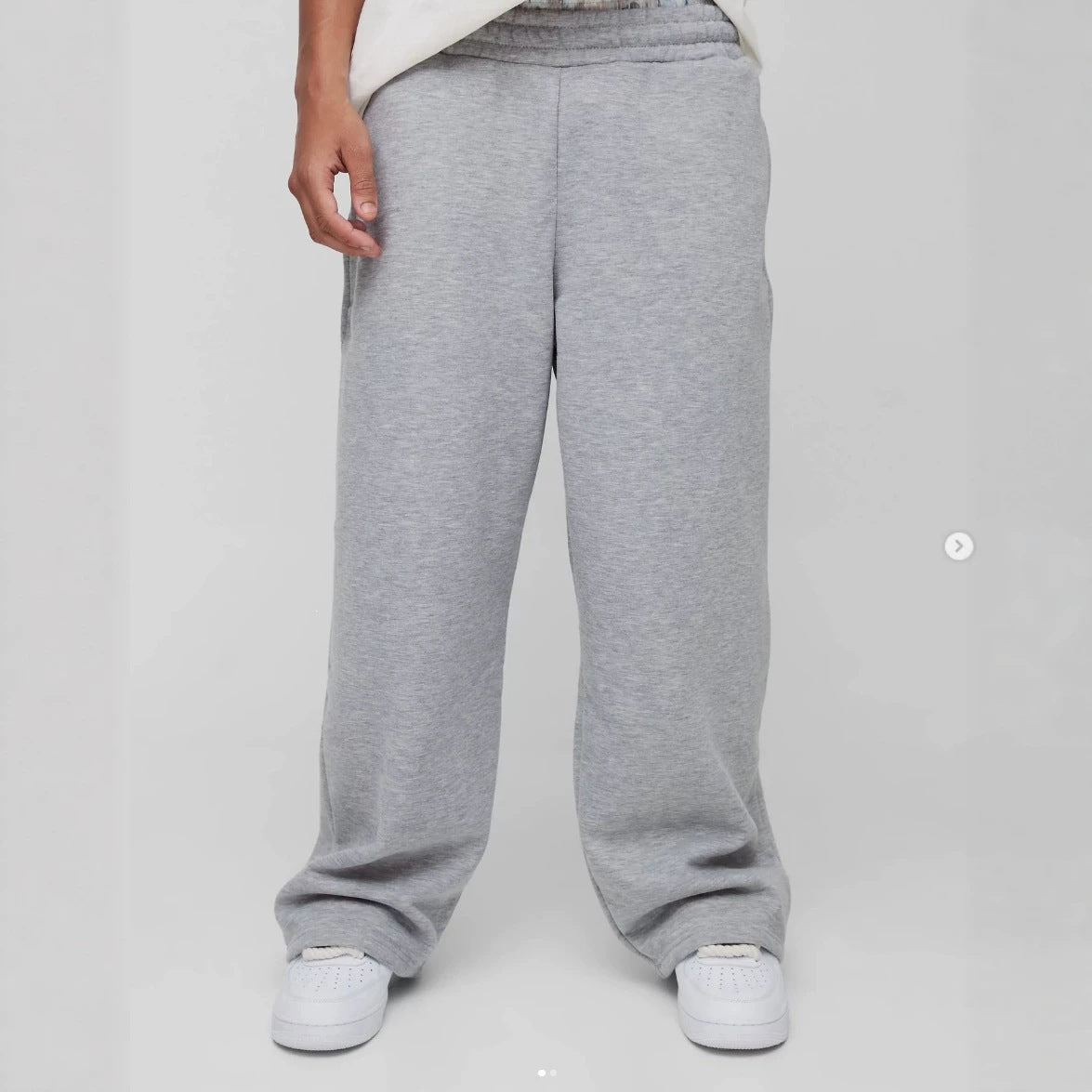 Pantalons de survêtement unisexes en molleton avec ceinture de confort élastique, jambe droite et poches latérales Echo Archiv