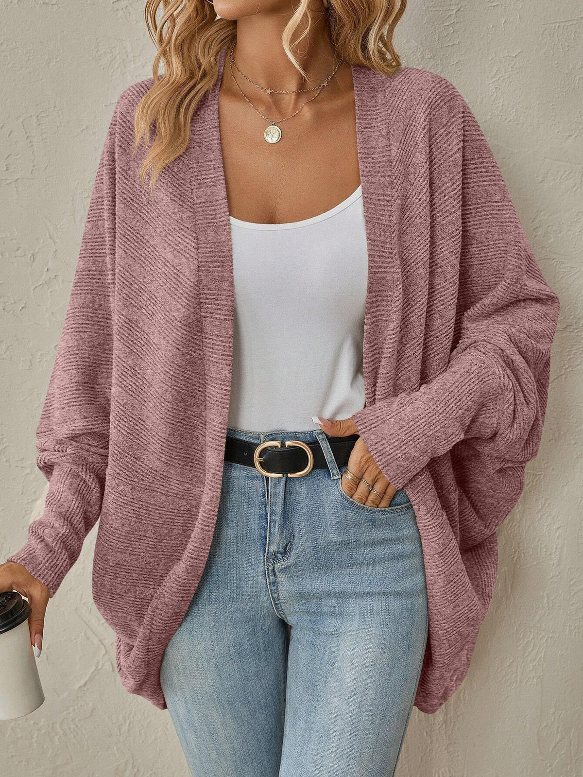 Veste en tricot décontractée et stylée pour femmes