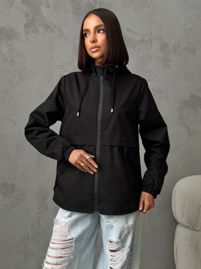 Veste coupe-vent légère pour femmes