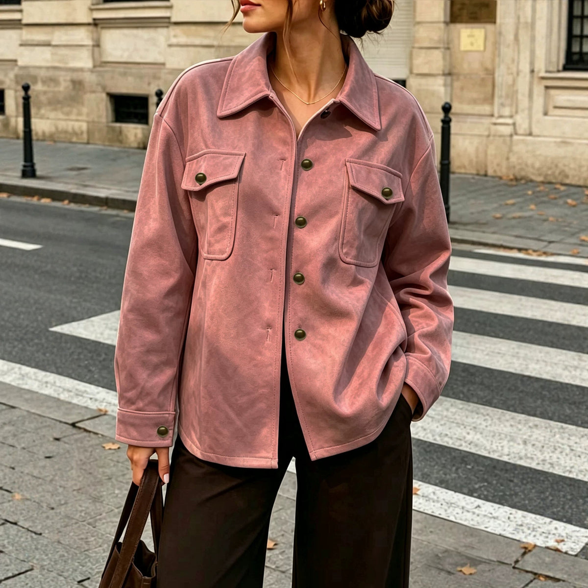 Chemise Overshirt Urbaine Femme