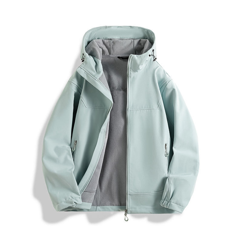 Veste fonctionnelle coupe-vent pour hommes