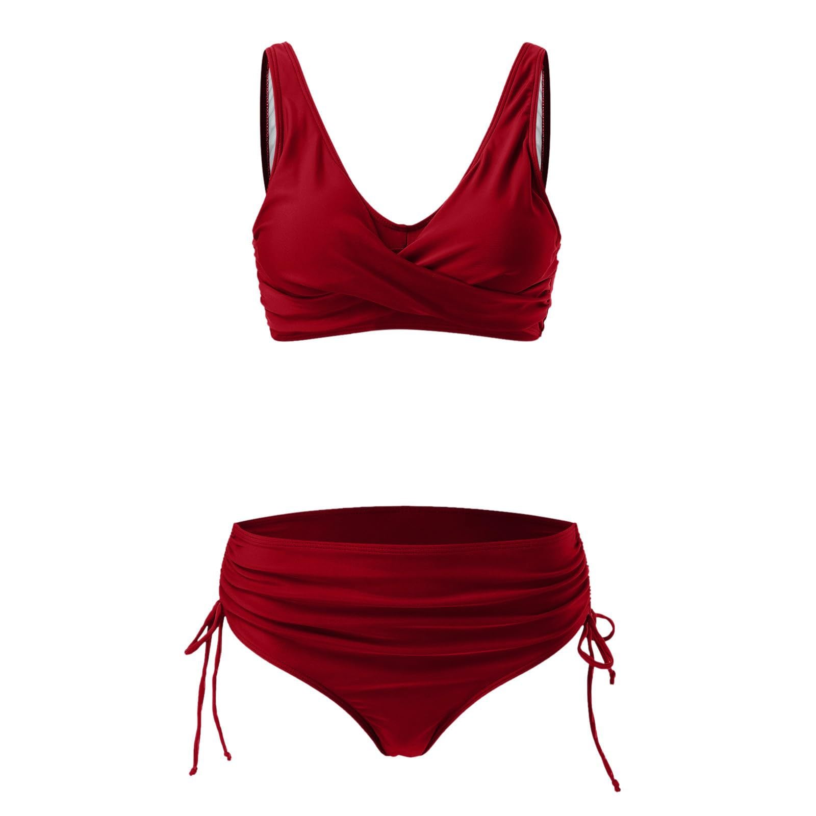 Ensemble de bikini wrap haut de gamme pour femmes avec culotte réglable R&B