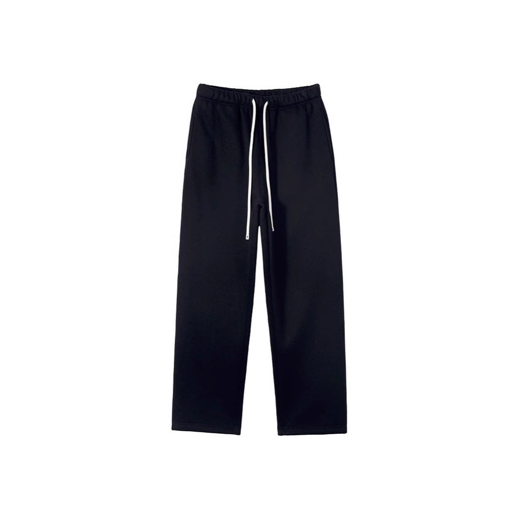 Pantalon de détente large pour femmes avec ceinture de confort élastique, cordon de contraste et jambe droite Echo Archiv