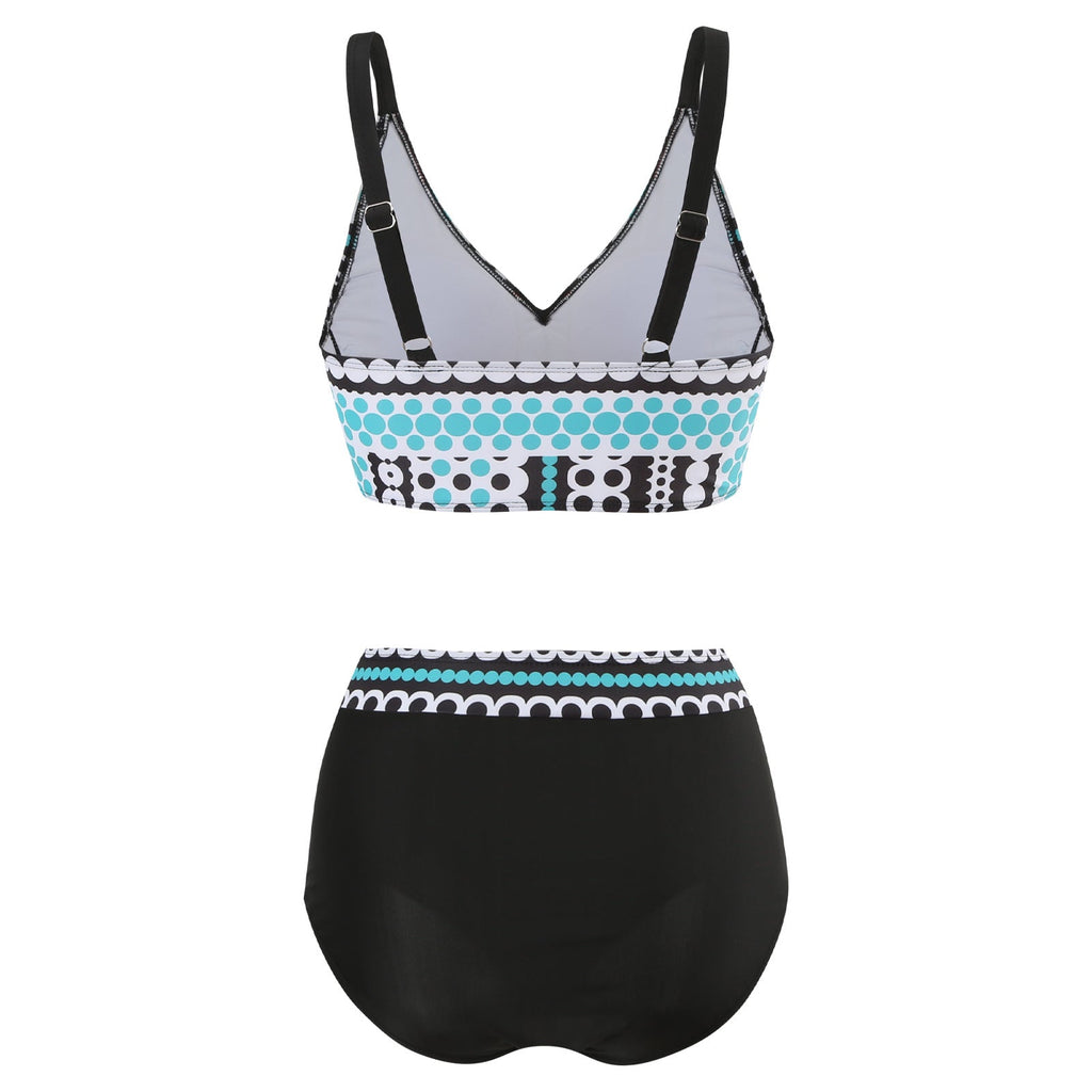 Bikini taille haute pour femmes avec protection du ventre à la mode Echo Archiv