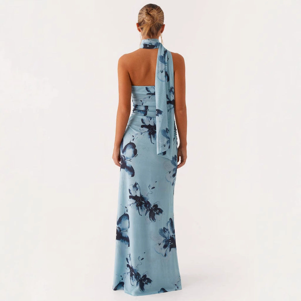 Robe Maxi Femme avec Design Floral Heidi-Mode