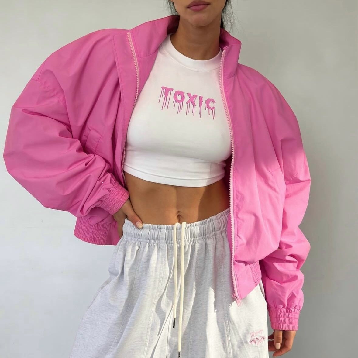 Veste de loisirs surdimensionnée pour dames