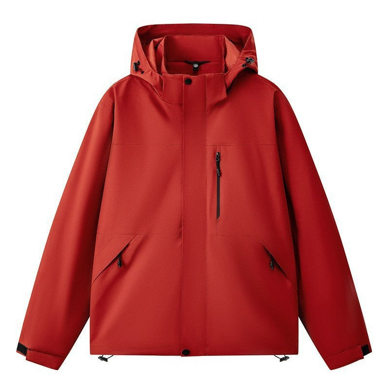 Veste de plein air ultralégère et imperméable pour hommes