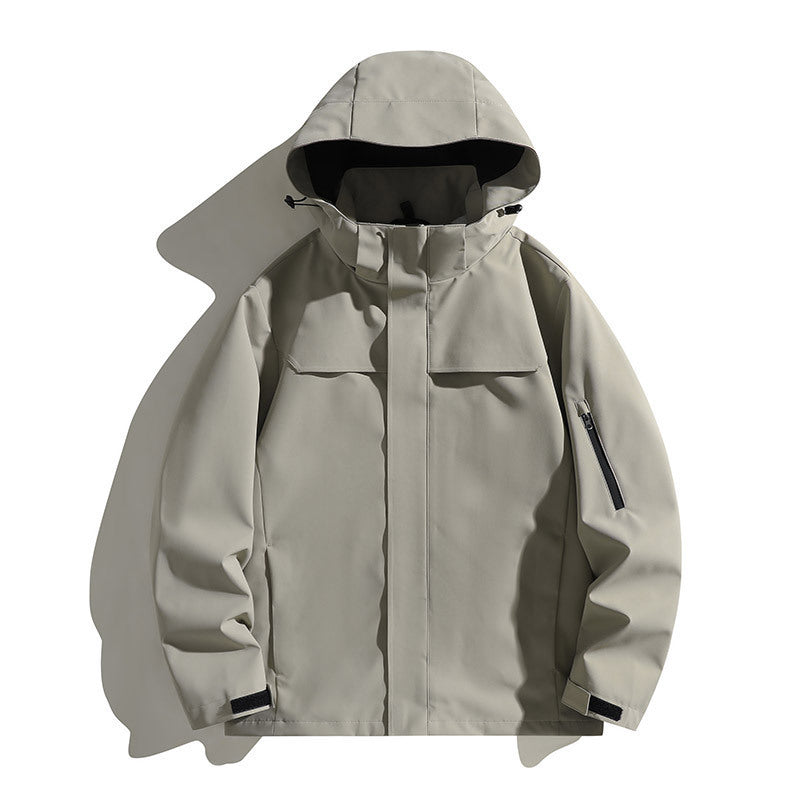 Veste fonctionnelle imperméable pour hommes