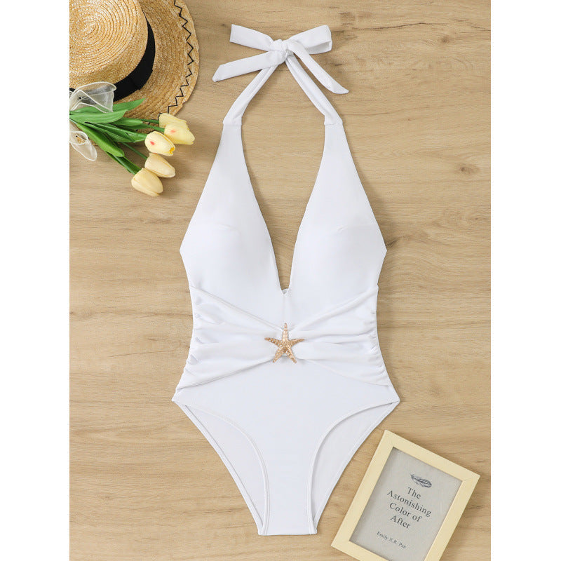 Monokini Élégant pour Femmes avec Col Halter à Nouer Echo Archiv