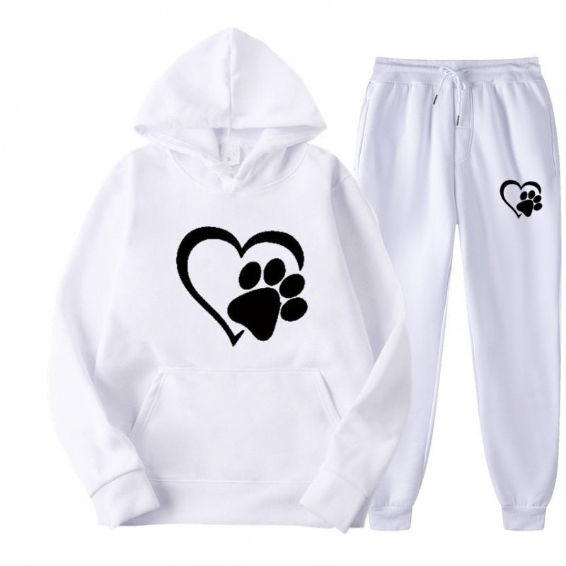 Ensemble de Sweat à Capuche et Pantalon de Jogging Douillet pour Femmes Echoarchiv