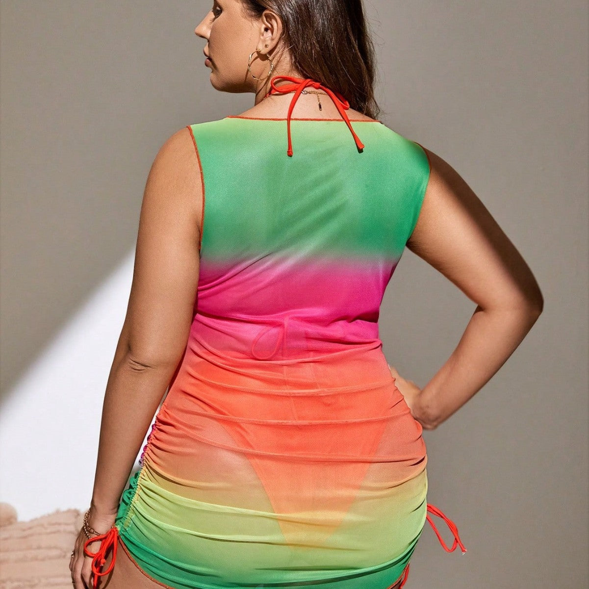 Robe de plage pour femmes avec options de lacets raffinées Echo Archiv