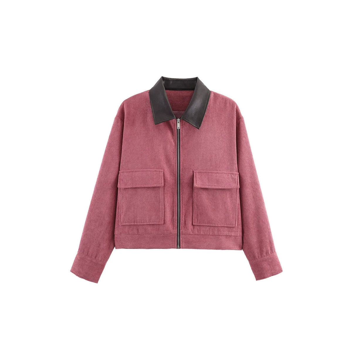 Veste Femme Tendance avec deux poches plaquées