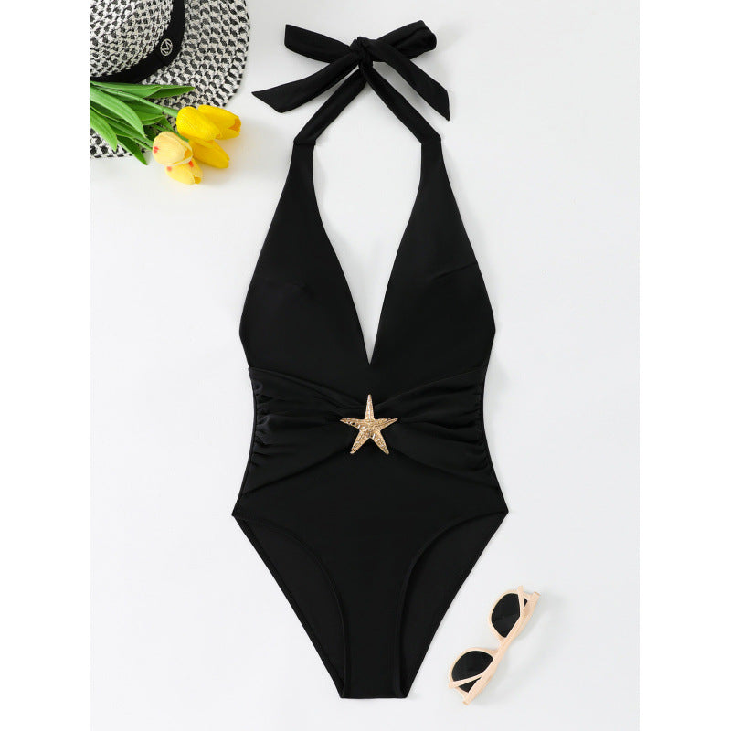 Monokini Élégant pour Femmes avec Col Halter à Nouer Echo Archiv