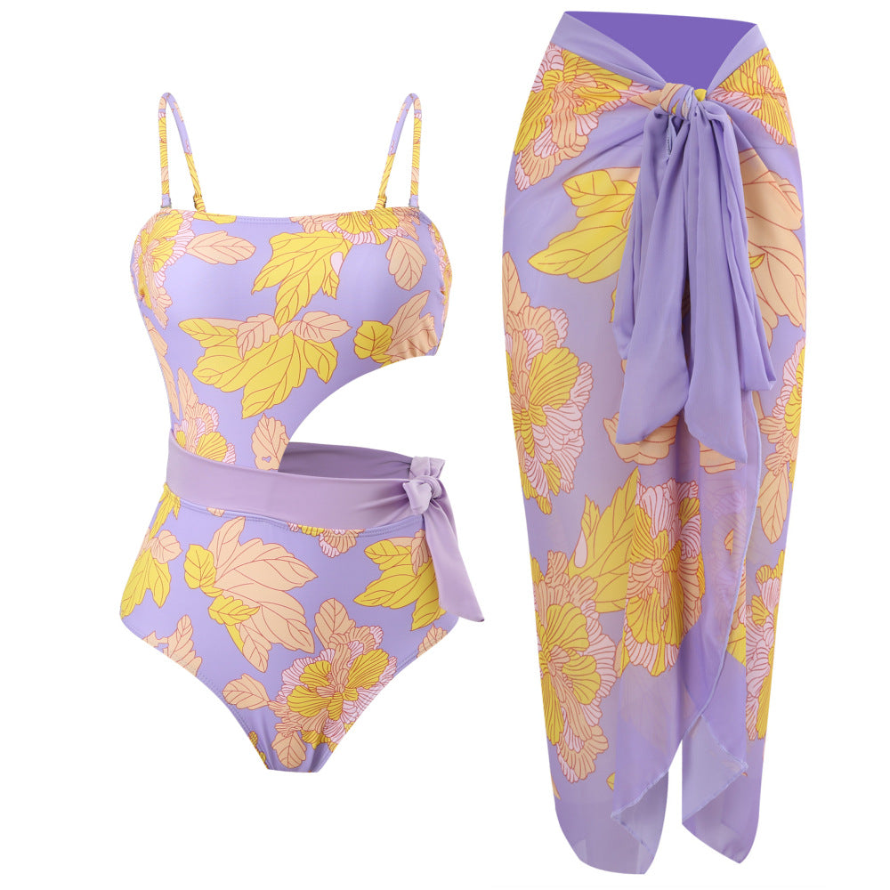 Jupe maxi femme avec design floral Drune
