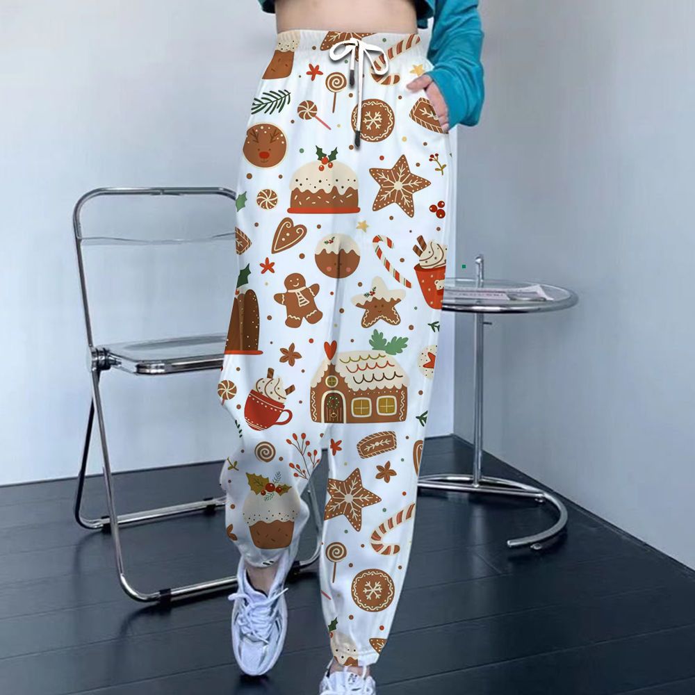 Pantalon de loisirs à motifs pour femmes Echoarchiv